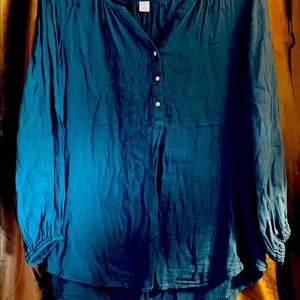 Gauzy, boho breezy blouse. Made to fit loose